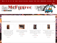 Tablet Screenshot of mcfigures.com